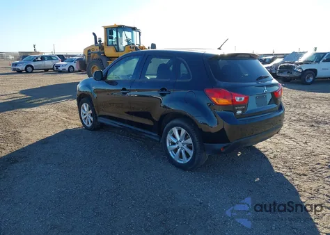 2014 Mitsubishi Outlander Sport Es из США, поврежденный, VIN 4A4AP3AU7EE005024